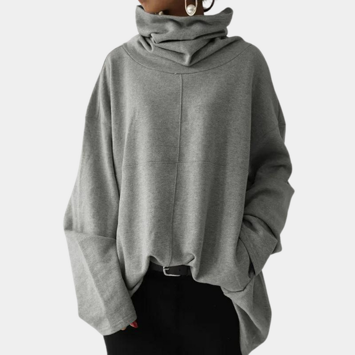 Drune | Herbst-Turtleneck-Pullover für Frauen