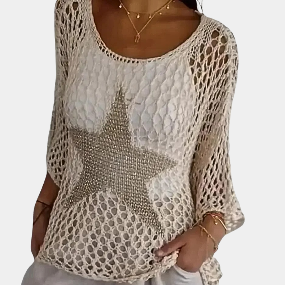 Drune | Klassischer Damenstrickpullover Stilvoll