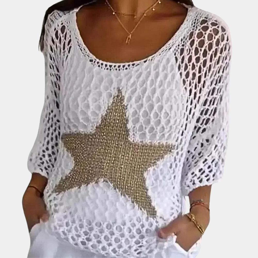 Drune | Klassischer Damenstrickpullover Stilvoll