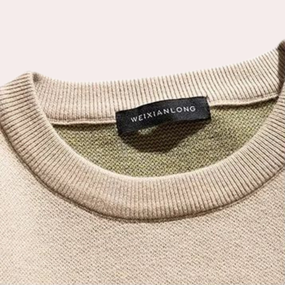 Drune | Damen Pullover mit Katzenmuster
