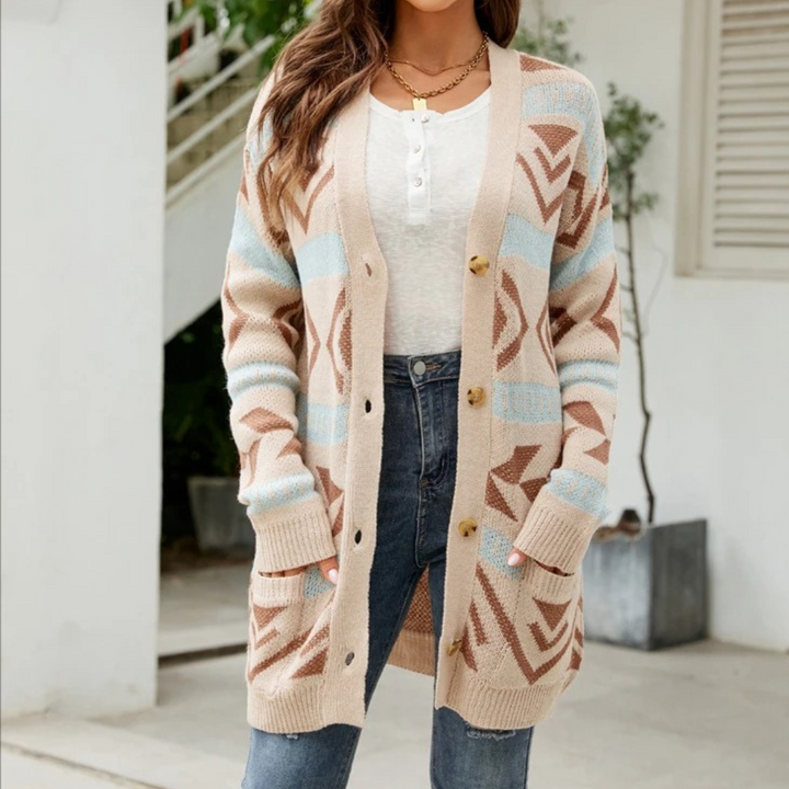 Drune | Elegante und Vielseitige Winter Strickjacke