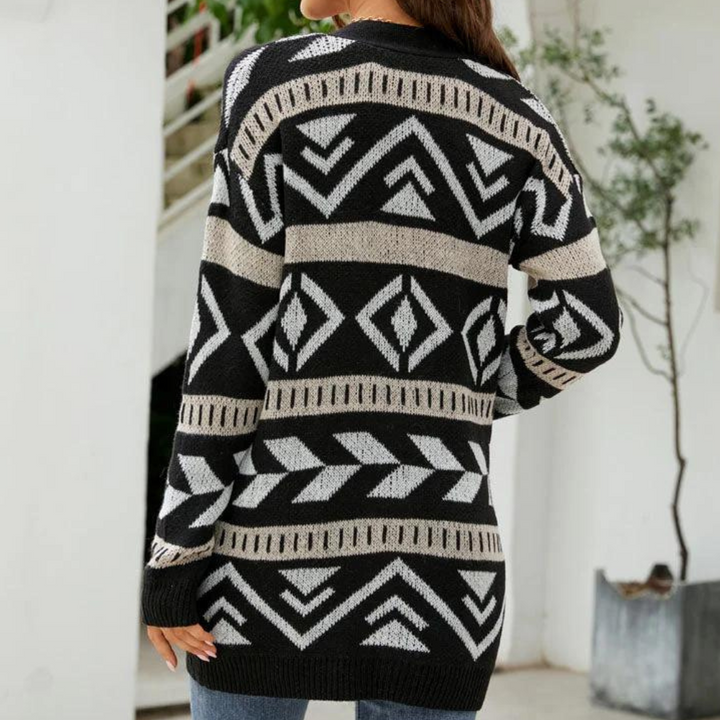 Drune | Elegante und Vielseitige Winter Strickjacke