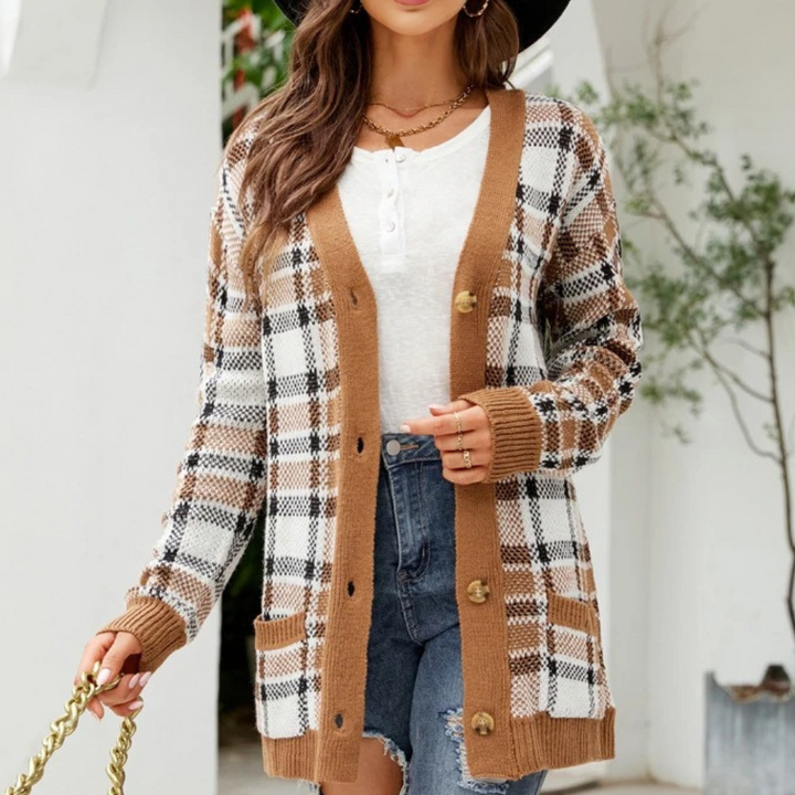 Drune | Elegante und Vielseitige Winter Strickjacke