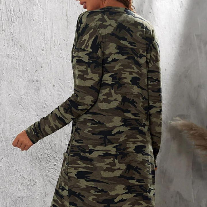 Drune | Vielseitige lange Tarnjacke für Frauen