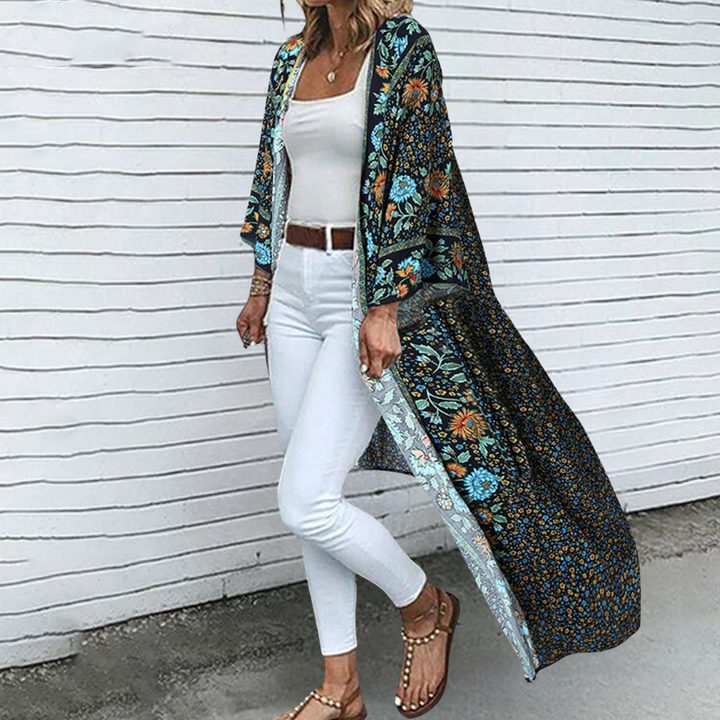 Drune | Blumen Strickjacke für Den Sommer