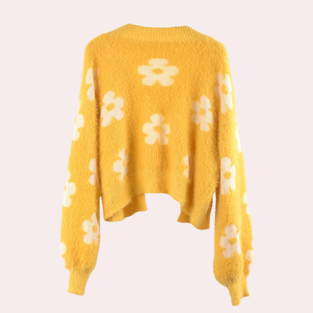 Drune | Bunte, Elegante Strickjacke für Frauen
