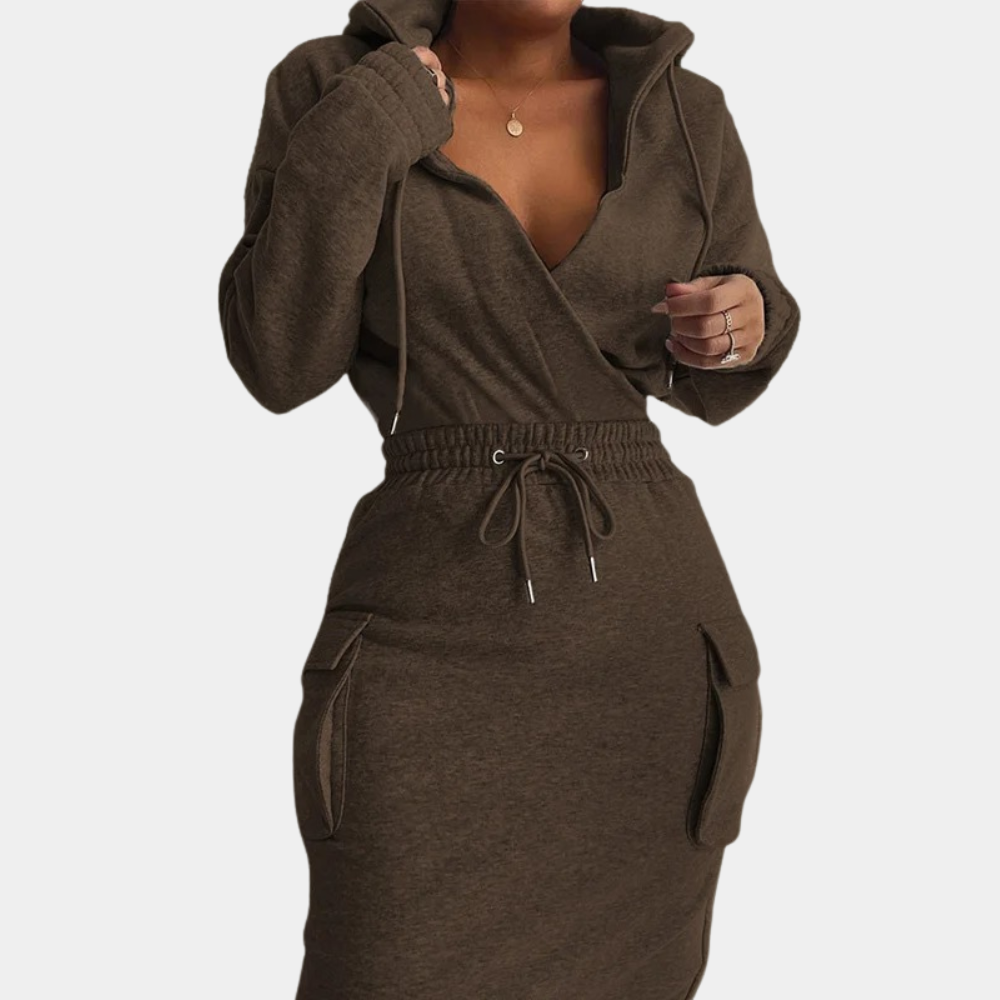 Drune | Eleganter Damen Kapuzenpullover