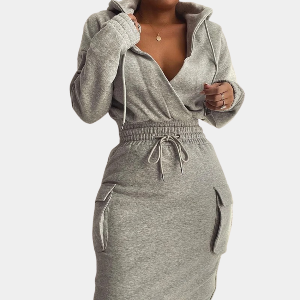 Drune | Eleganter Damen Kapuzenpullover