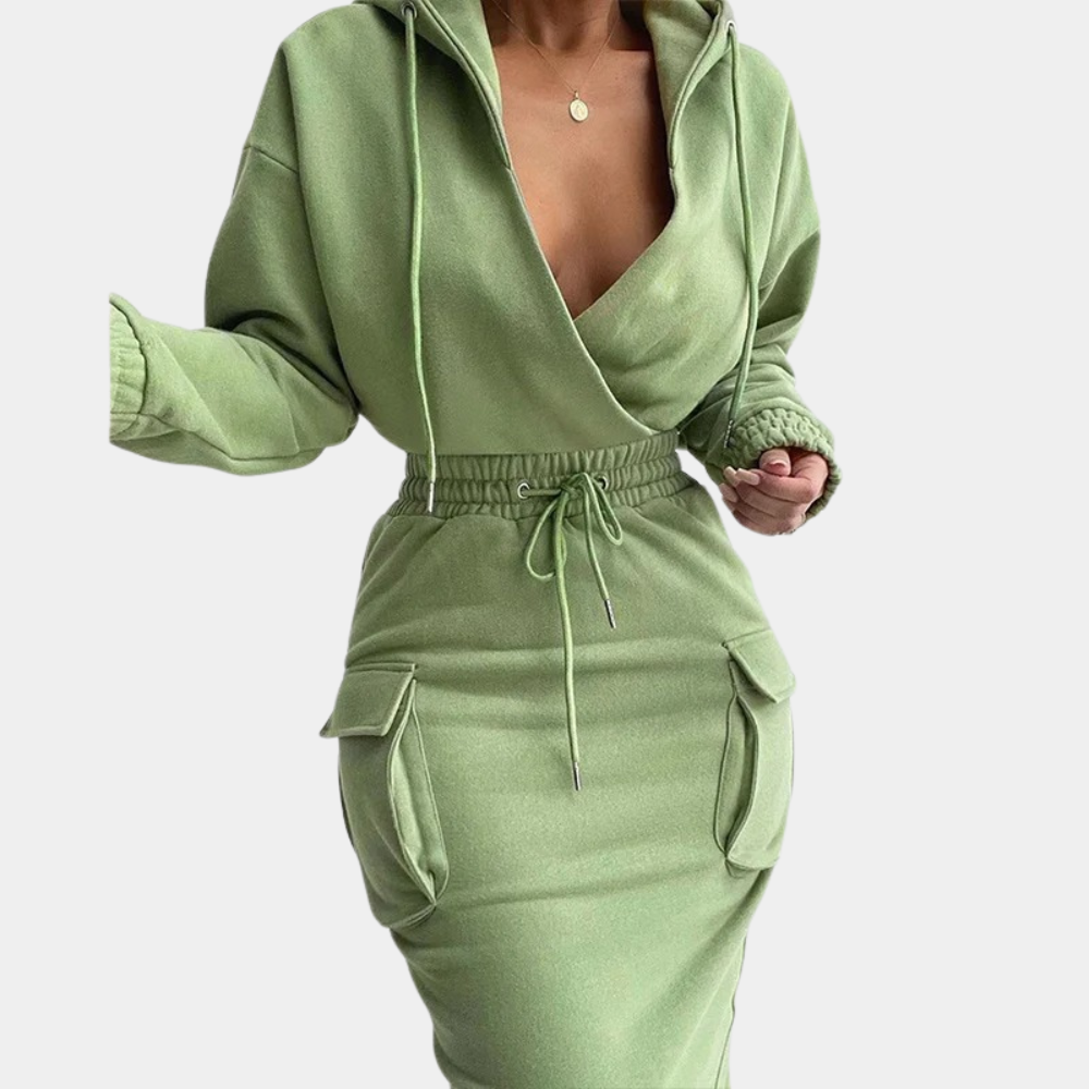 Drune | Eleganter Damen Kapuzenpullover