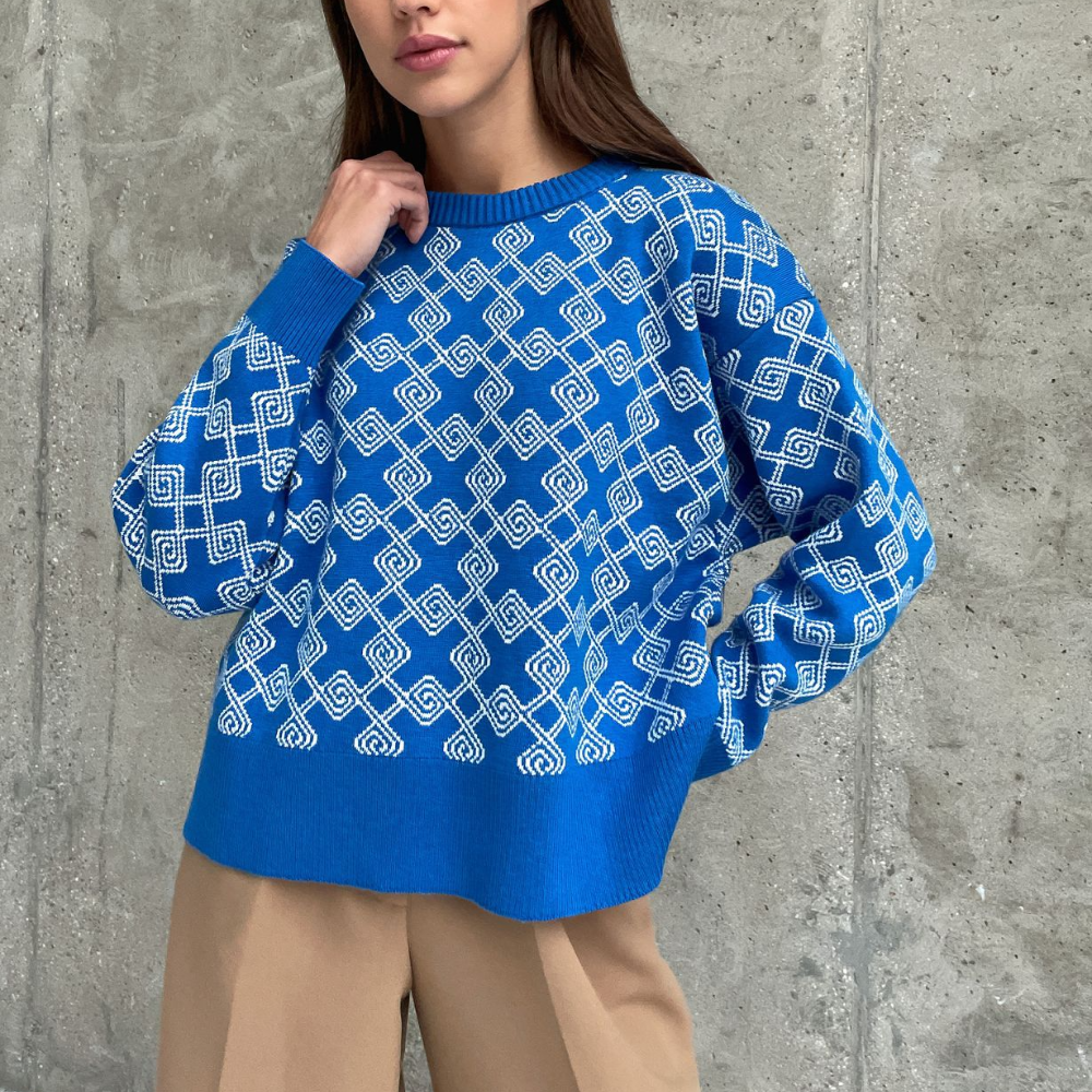 Drune | Bequemer Damen Strickpullover