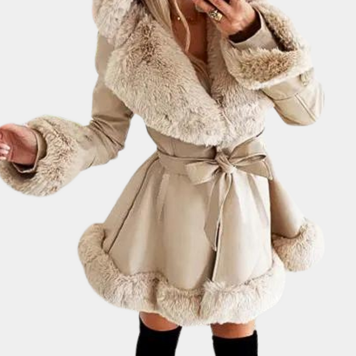 Drune | Stilvolle und warme Winterhoodiejacke für Frauen