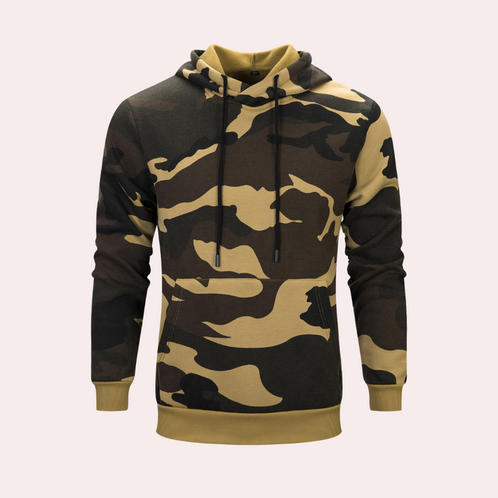Drune | Camouflage Kapuzenpullover für Herren