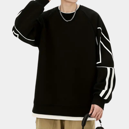 Drune | Heren Kapuzenpullover mit Lockerem Schnitt