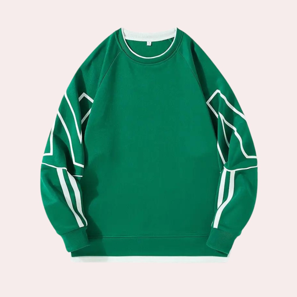 Drune | Heren Kapuzenpullover mit Lockerem Schnitt