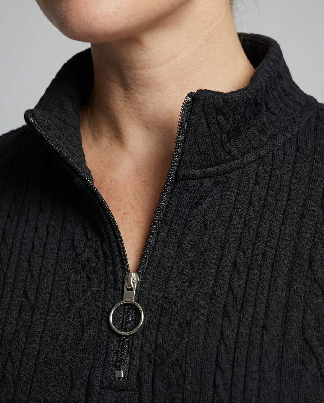 Drune | Weicher Casual-Pullover Mit Textur Für Damen