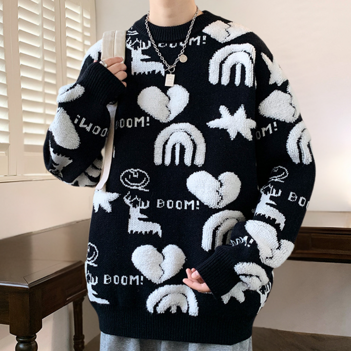 Drune | Warme Strickpullover Für Herren Mit Stil