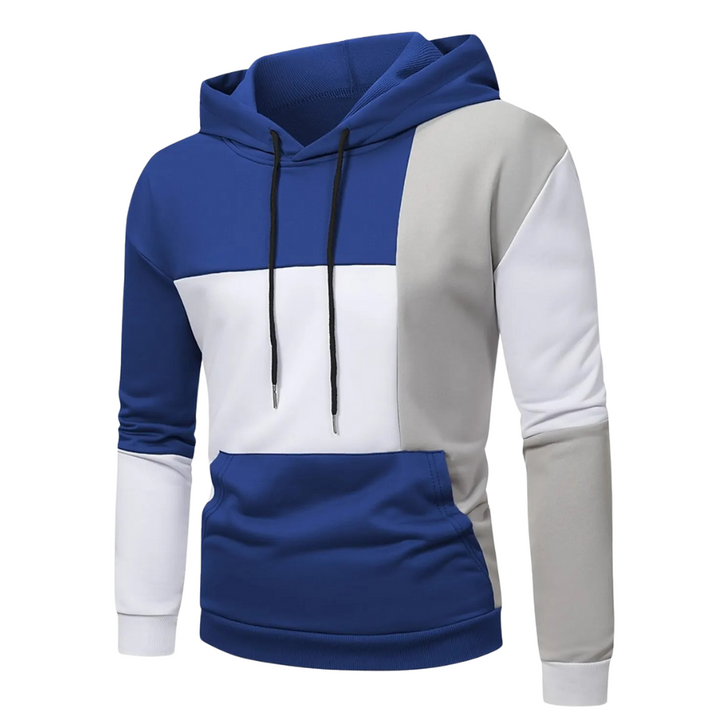 Drune | Colorblock Kapuzenpullover für Herren