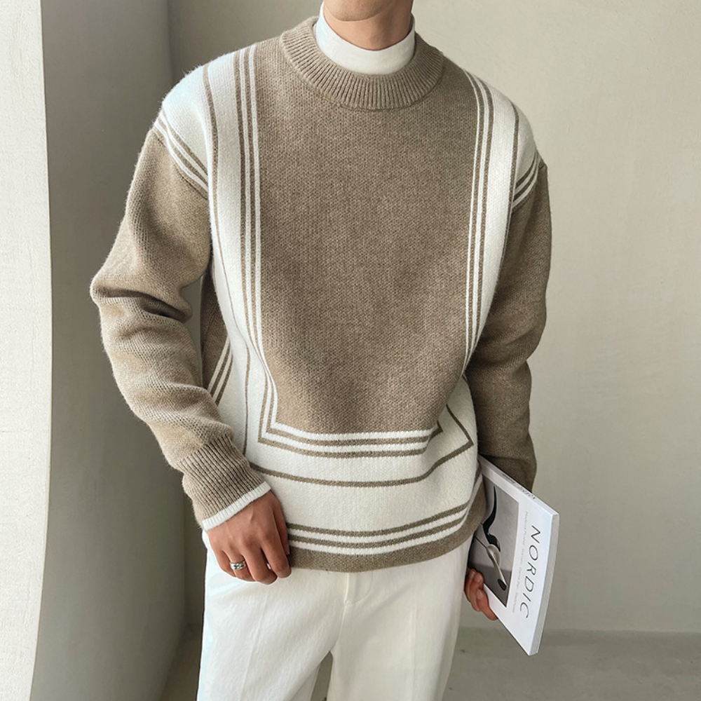 Drune | Lässiger Herrenpullover Für Freizeit