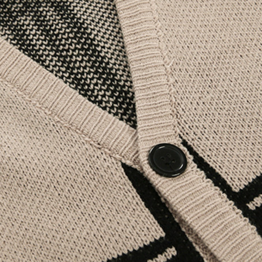 Drune | Zeitlose Strickjacke Für Herren