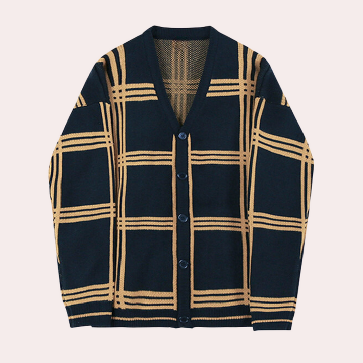 Drune | Zeitlose Strickjacke Für Herren