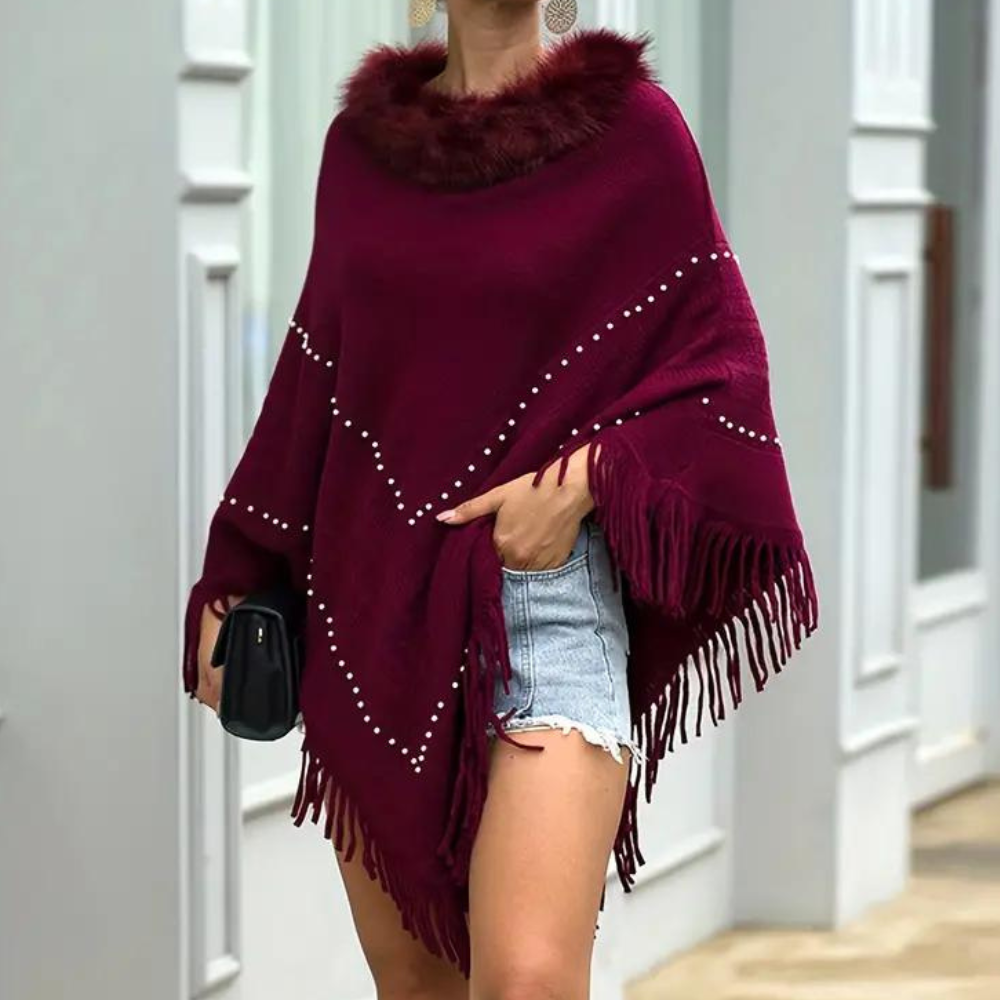 Drune | Eleganter, Bequemer Poncho für Frauen