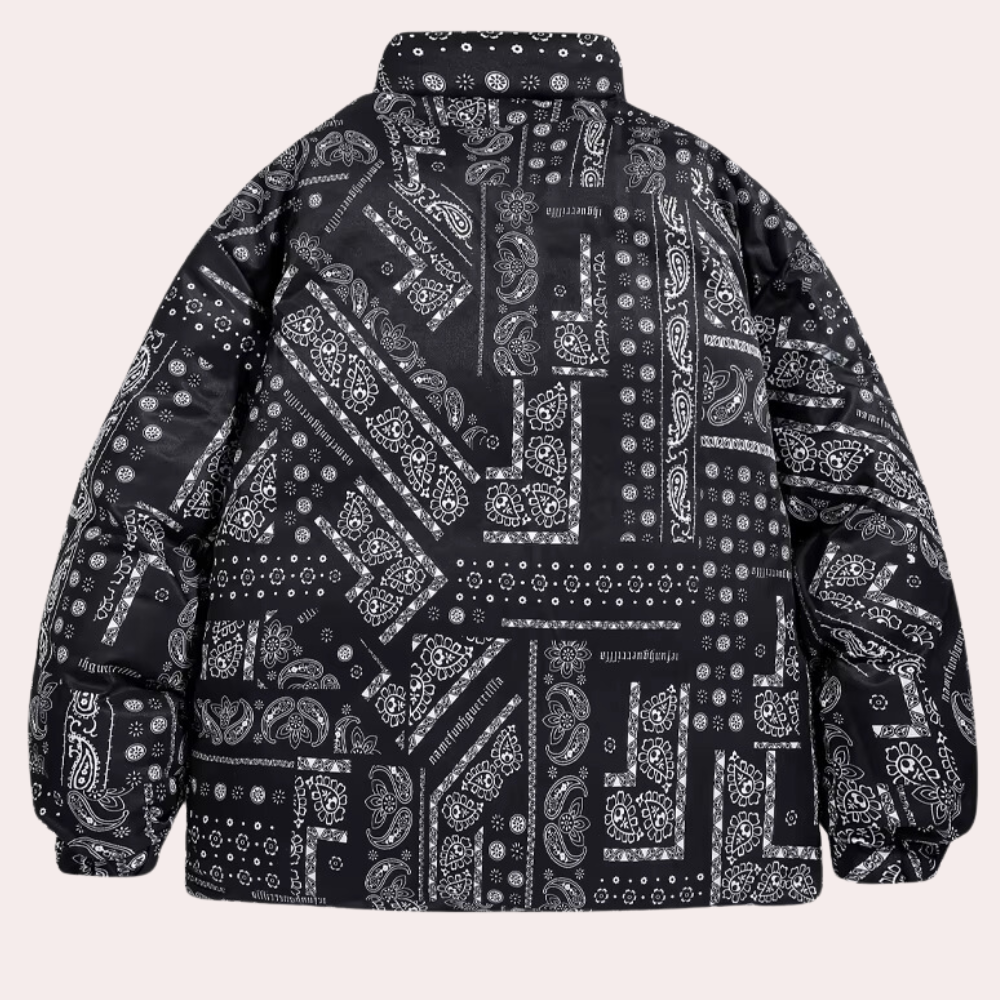 Drune | Wendejacke für Herren mit Paisleymuster