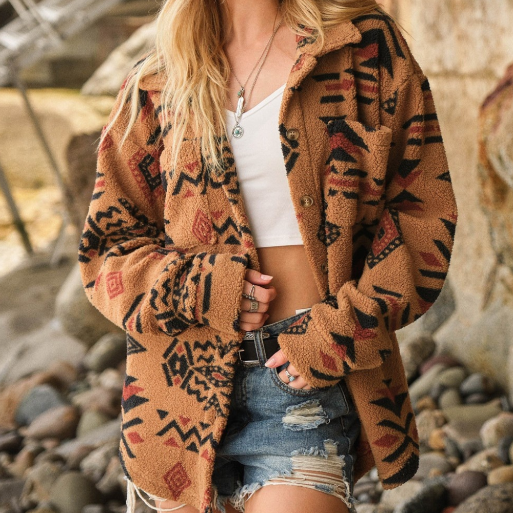 Drune | warme Jacke mit Kapuze