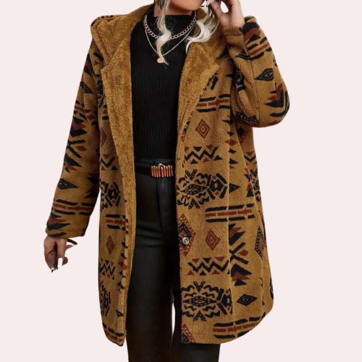 Drune | warme Jacke mit Kapuze