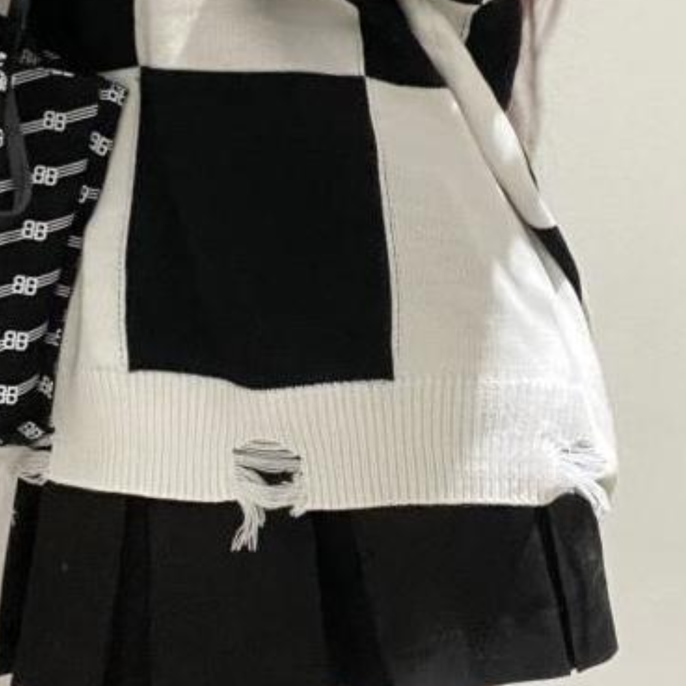 Drune | Trendy Fransen-Strickpullover für Frauen