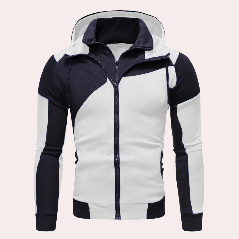Drune | Herren Rits Kapuzenpullover für Jeden Anlass