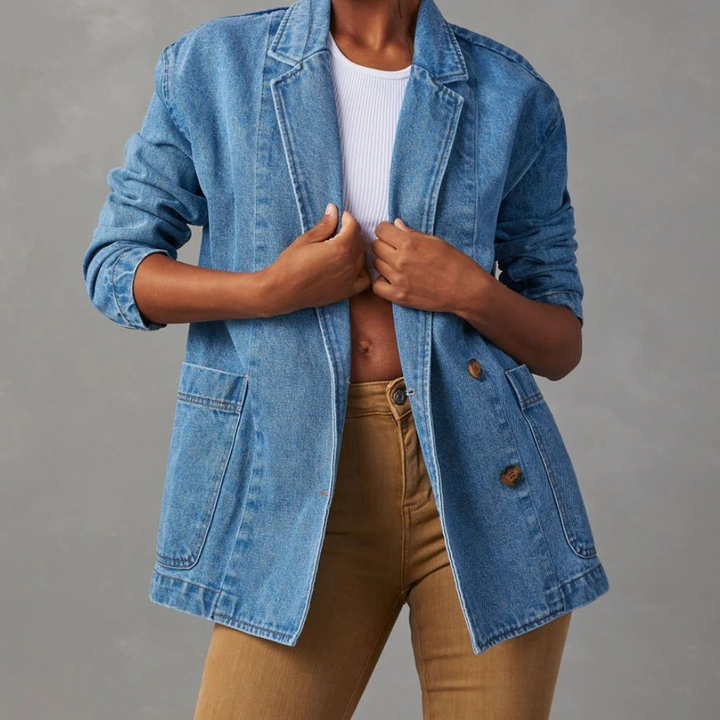 Drune | Vielseitige Herbst-Denimjacke für Damen