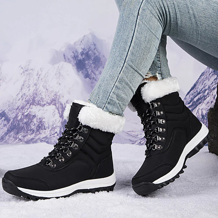 Drune | warme und rutschfeste schneestiefel für damen