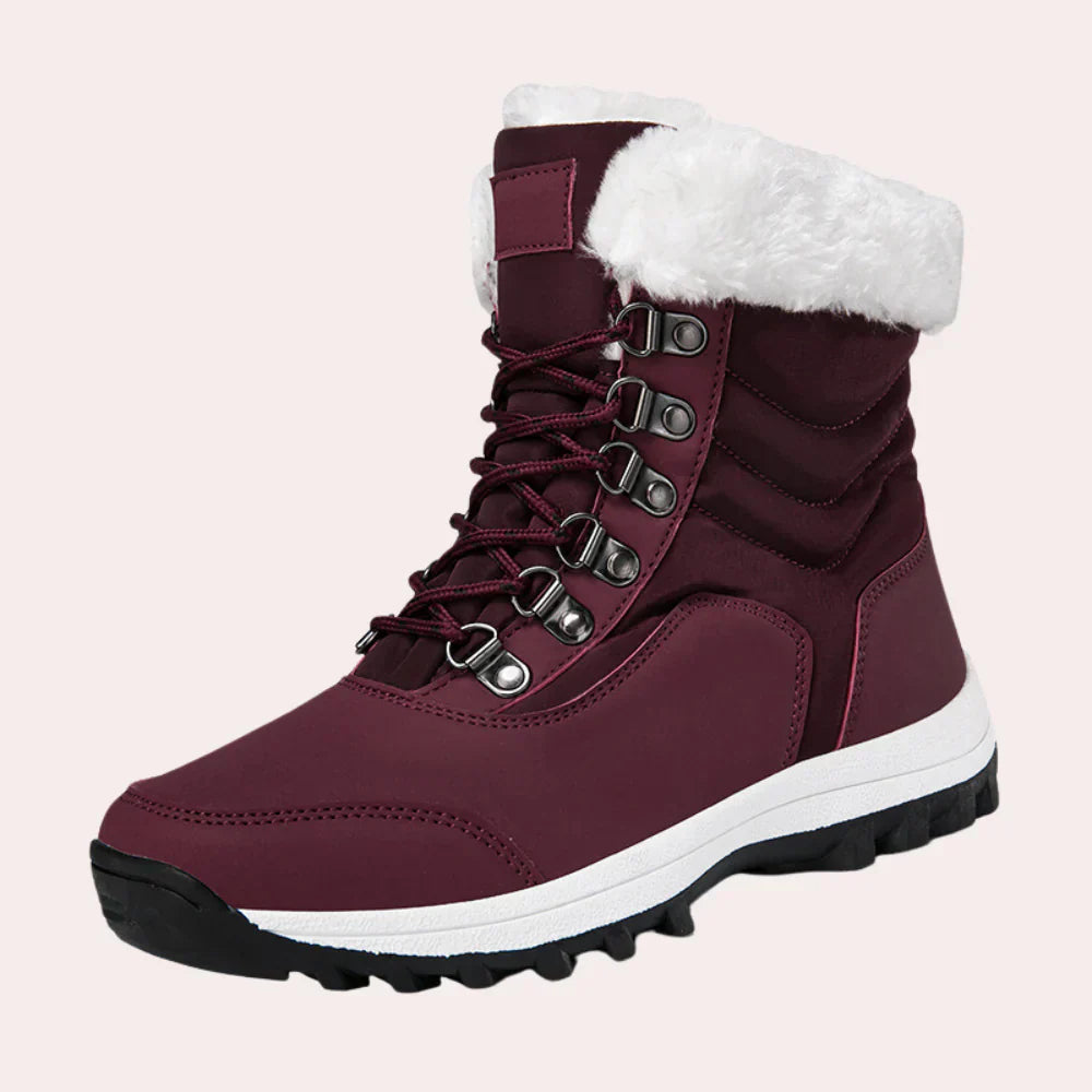 Drune | warme und rutschfeste schneestiefel für damen