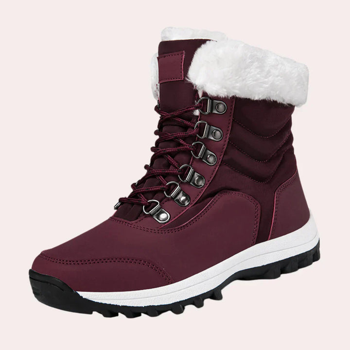 Drune | warme und rutschfeste schneestiefel für damen