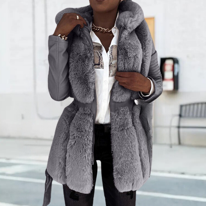 Drune | Luxusjacke mit Kapuze für Damen