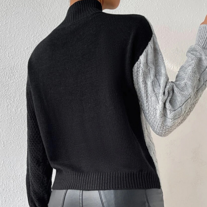 Drune | Trendiger Asymmetrischer Damen Pullover