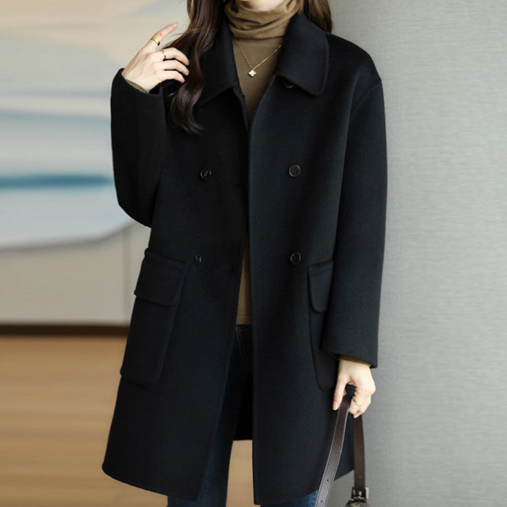 Drune | Elegante, einfarbige Winterjacke für Frauen