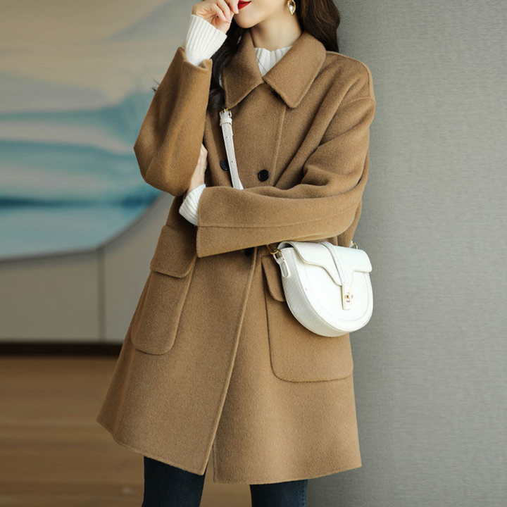 Drune | Elegante, einfarbige Winterjacke für Frauen