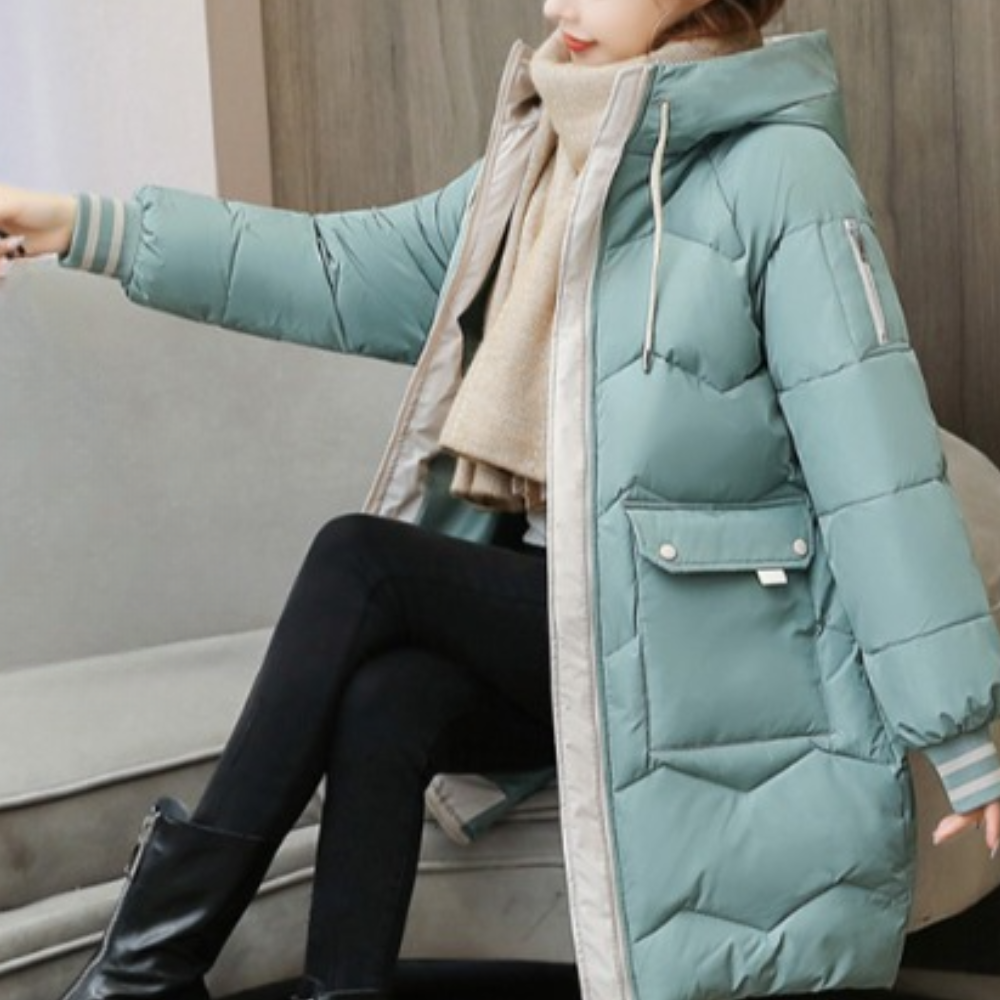 Drune | Extra dicke und warme Winterhutjacke für Frauen
