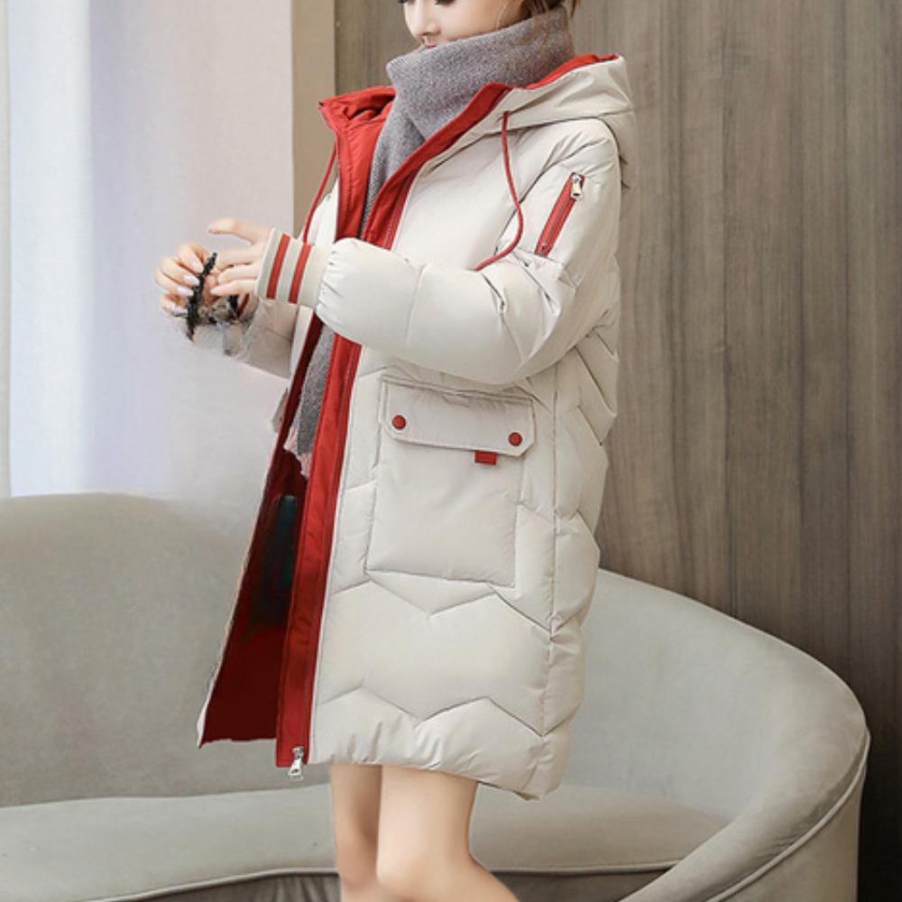 Drune | Extra dicke und warme Winterhutjacke für Frauen