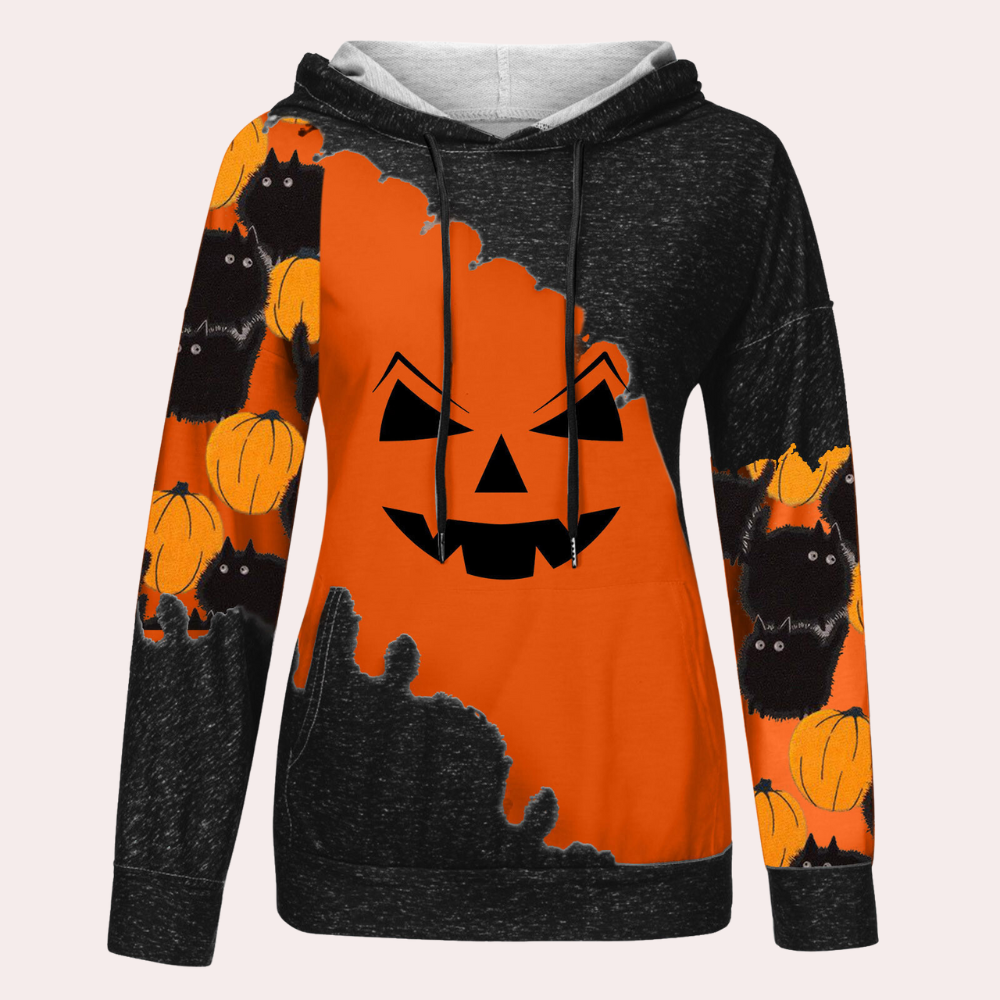 Drune | Gruseliges Trendy Damen Sweatshirt für Halloween