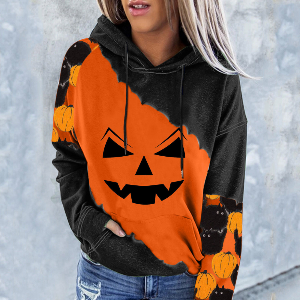 Drune | Gruseliges Trendy Damen Sweatshirt für Halloween