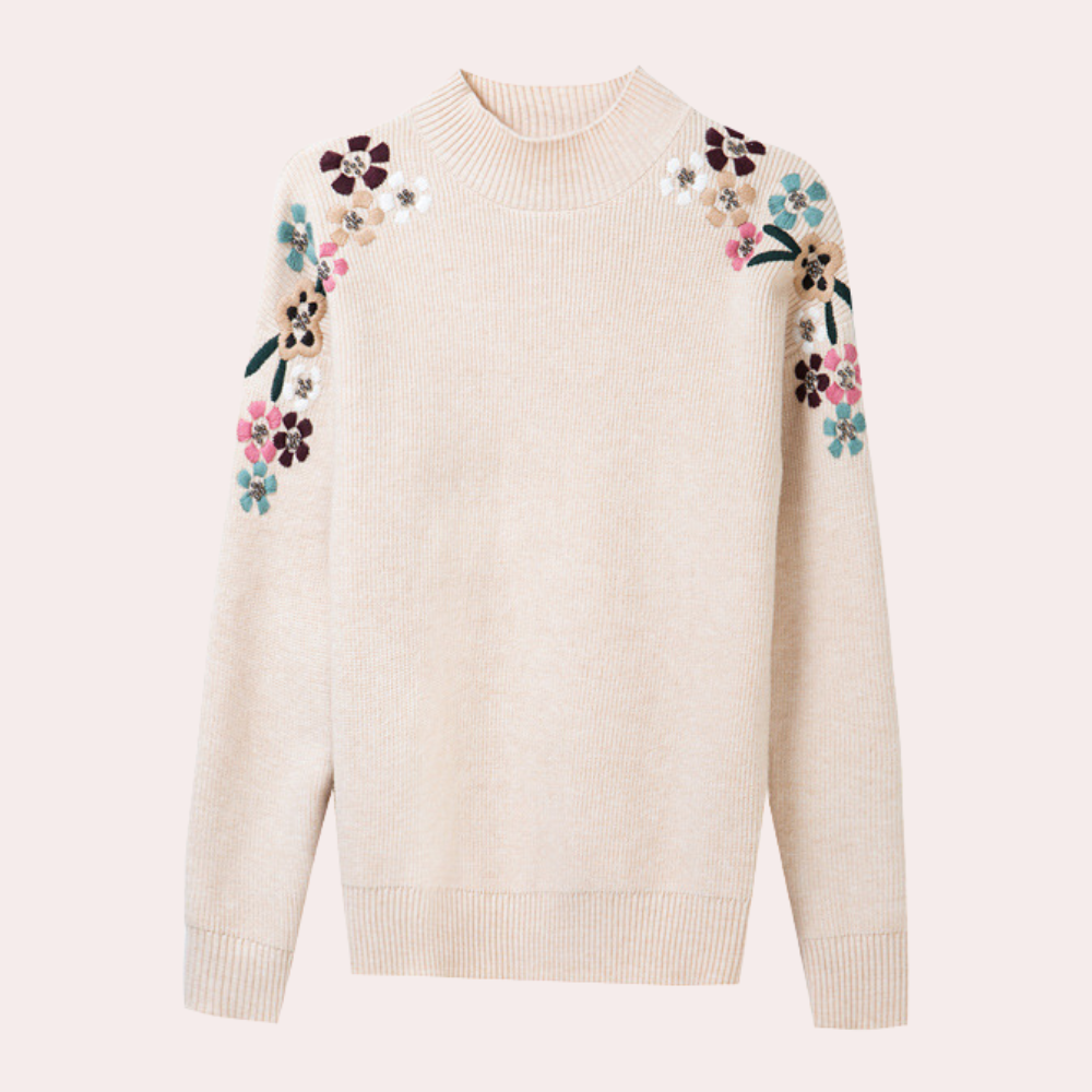 Drune | Stylischer Bloom Pullover für Frauen