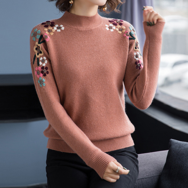 Drune | Stylischer Bloom Pullover für Frauen