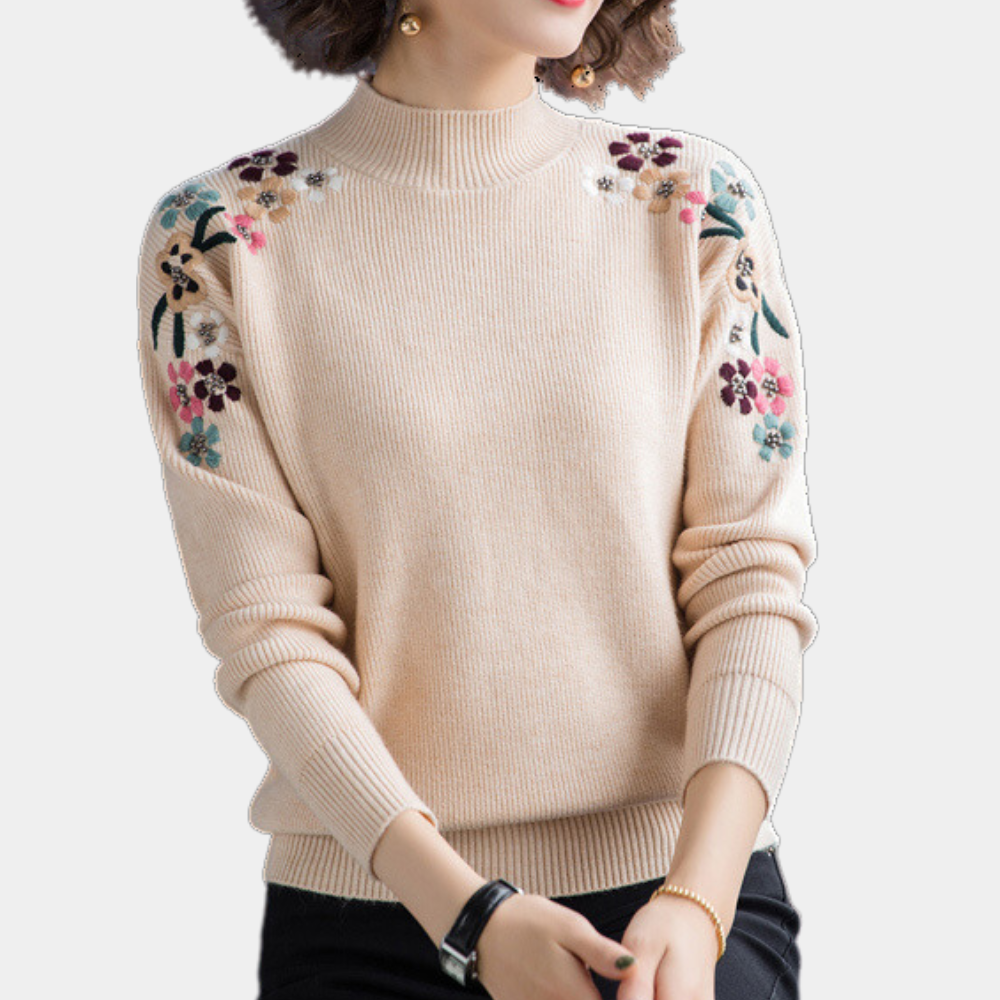 Drune | Stylischer Bloom Pullover für Frauen