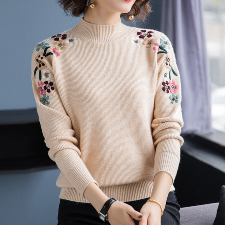Drune | Stylischer Bloom Pullover für Frauen