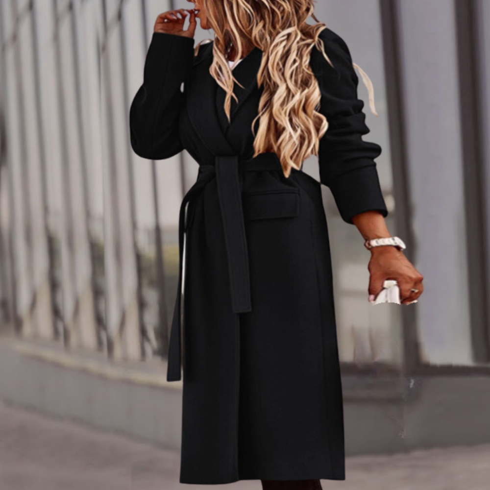 Drune | Elegante Damenjacke mit Gürtel