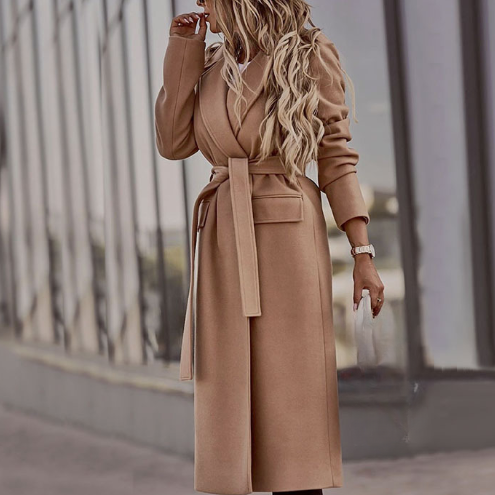 Drune | Elegante Damenjacke mit Gürtel