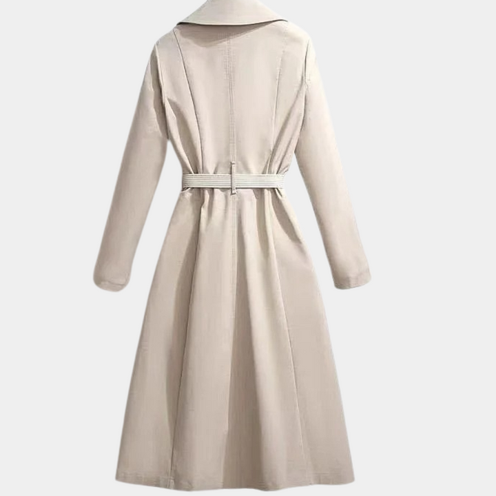 Drune | Eleganter Trenchcoat - Gürtel Vielseitiger Luxus