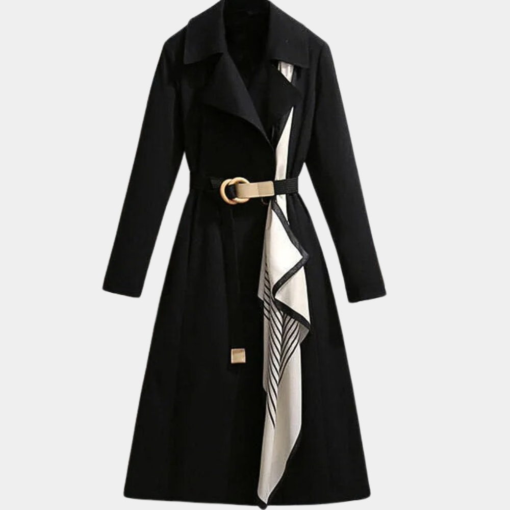 Drune | Stilvoller Damen Trenchcoat Mit Gürtel